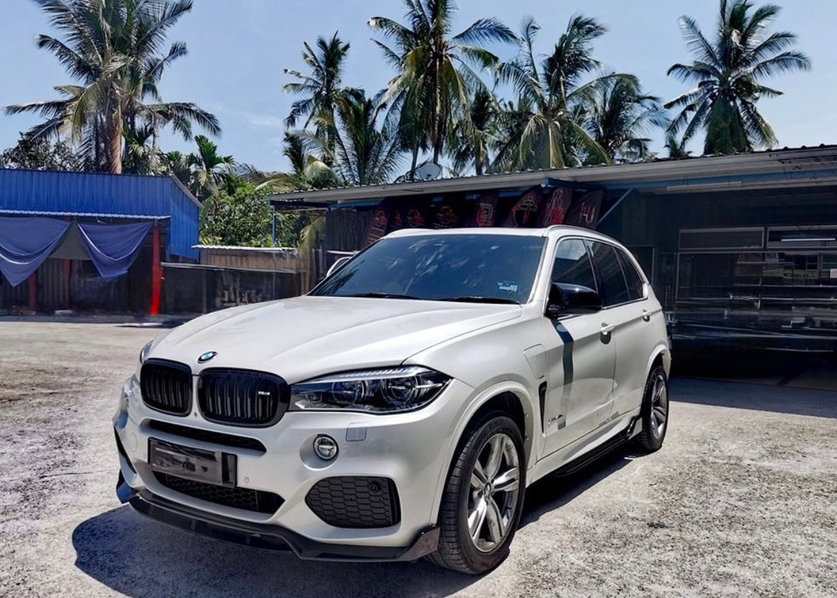 Prelungire praguri Aero compatibile cu BMW X5 F15(2013-2018) negru lucios