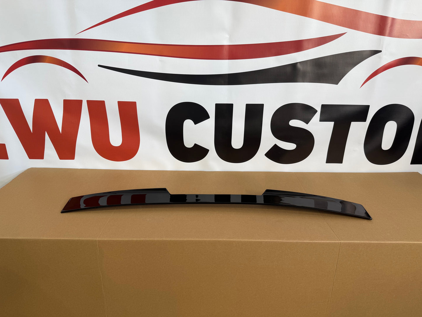 Eleron luneta M4 Style compatibil cu BMW Seria 4 F36 GranCoupe(2014-2020) negru lucios