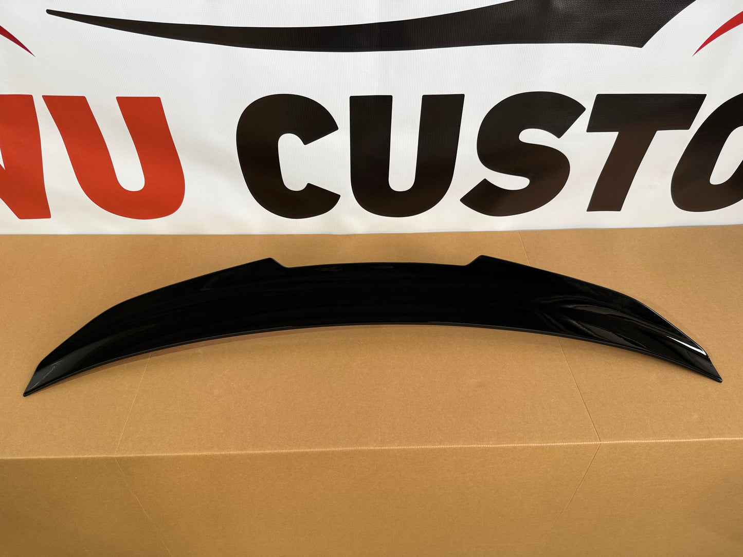 Eleron portbagaj compatibil cu BMW seria 3 E92 coupe(2005-2013) PSM Design negru lucios