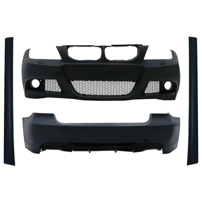 Kit Exterior compatibil cu BMW Seria 3 E90 2008-2011 M-Technik Design cu Praguri Laterale