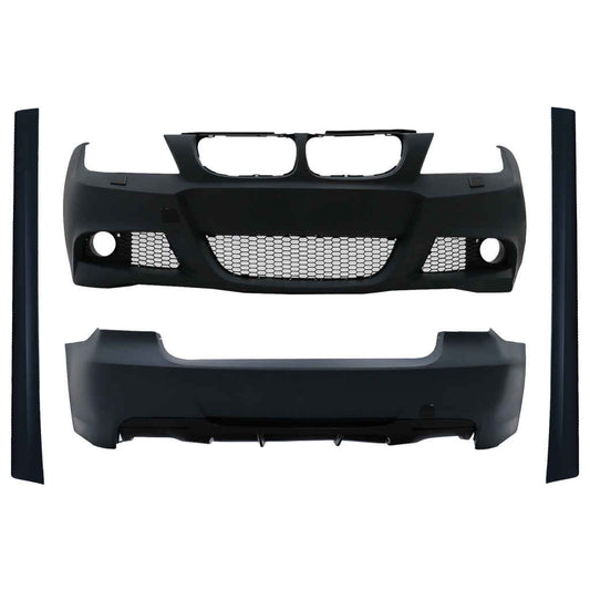 Kit Exterior compatibil cu BMW Seria 3 E90 2008-2011 M-Technik Design cu Praguri Laterale