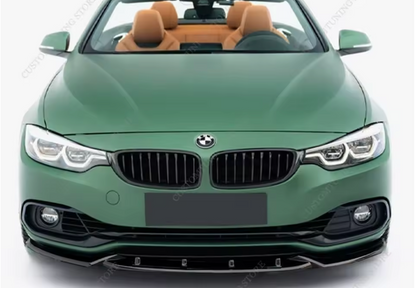 Lip prelungire bara fata compatibil cu BMW Seria 4 F32 F33 F36(2012-2019) bara standard negru lucios