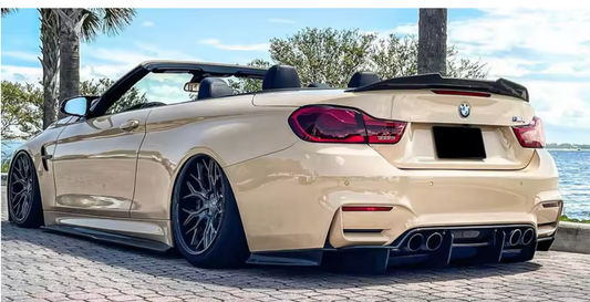 Eleron portbagaj compatibil cu BMW seria 4 F33 cabrio(2014-2020) M4 PSM style negru lucios