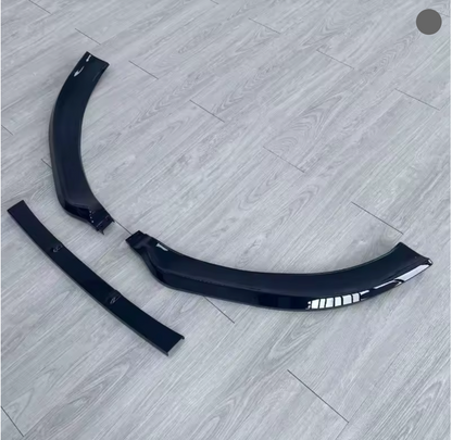 Lip prelungire bara fata S3 Design compatibil cu Audi A3 8P 2008-2013 negru lucios
