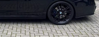 Set 2 Prelungiri Bara spate compatibile cu BMW Seria 3 F30/F31 negru lucios