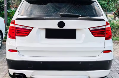 Eleron portbagaj compatibil cu BMW X3 F25 (2011-2018) negru lucios