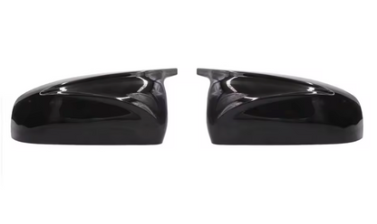 Capace oglinzi Batman Style compatibile cu BMW X5 X6 E70/E71 Negru lucios