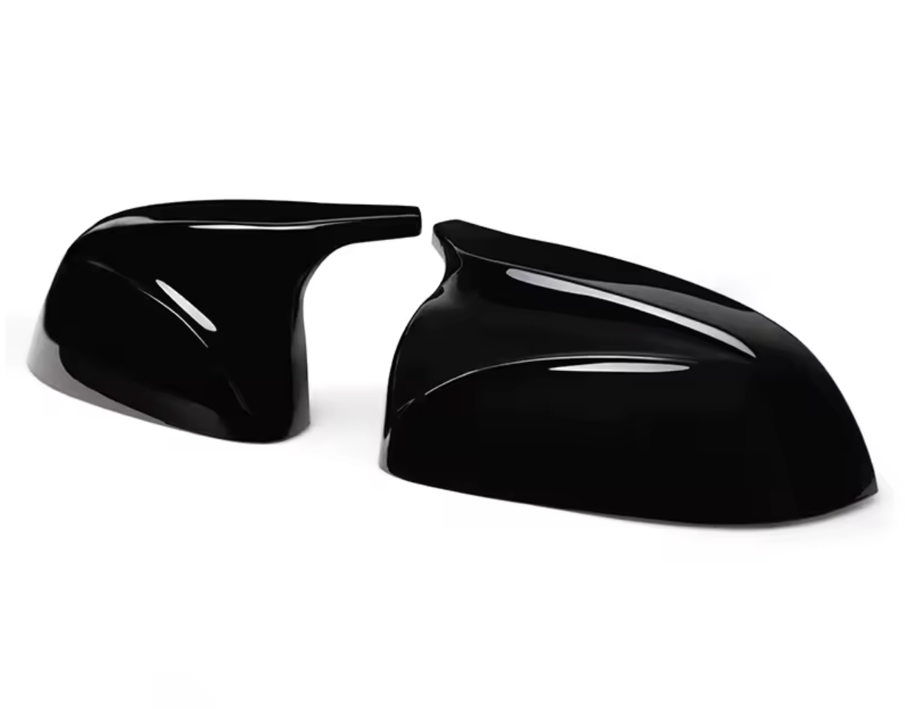 Capace oglinzi Batman Style compatibile cu BMW X3/X4 G01 G02 Negru lucios