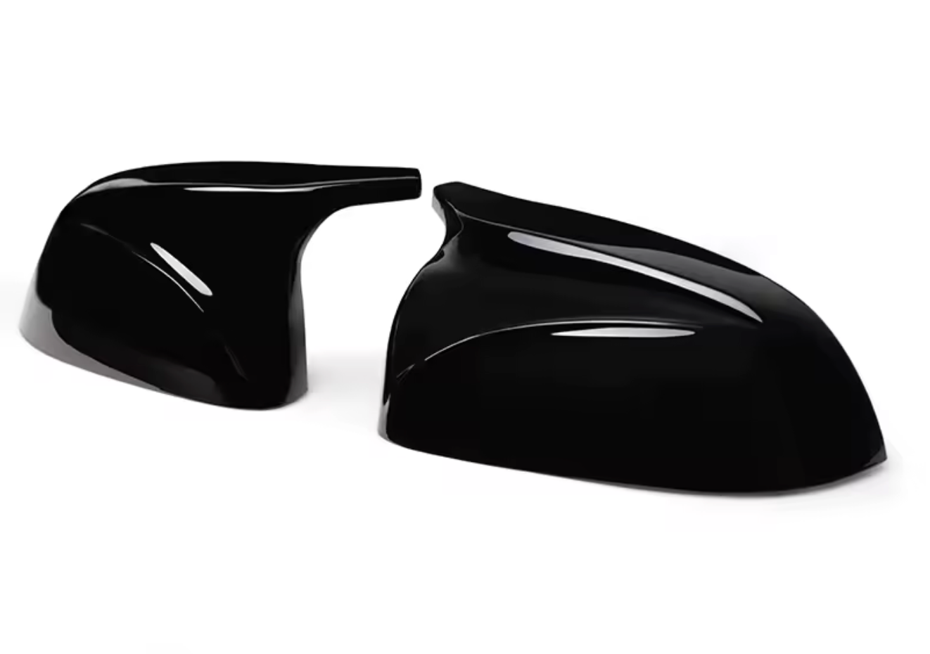 Capace oglinzi Batman Style compatibile cu BMW X5/X6 G05 G06 Negru lucios
