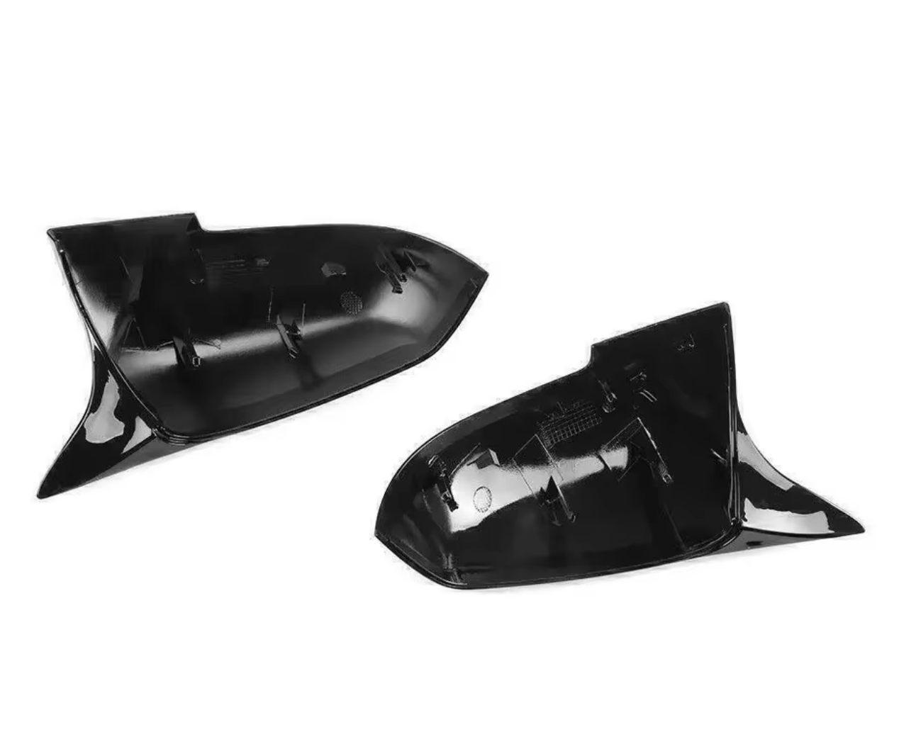 Capace oglinzi Batman style compatibil cu BMW seria 4 F32 F33 F36(2014-2021) negru lucios