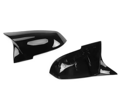 Capace oglinzi Batman style compatibil cu BMW seria 4 F32 F33 F36(2014-2021) negru lucios