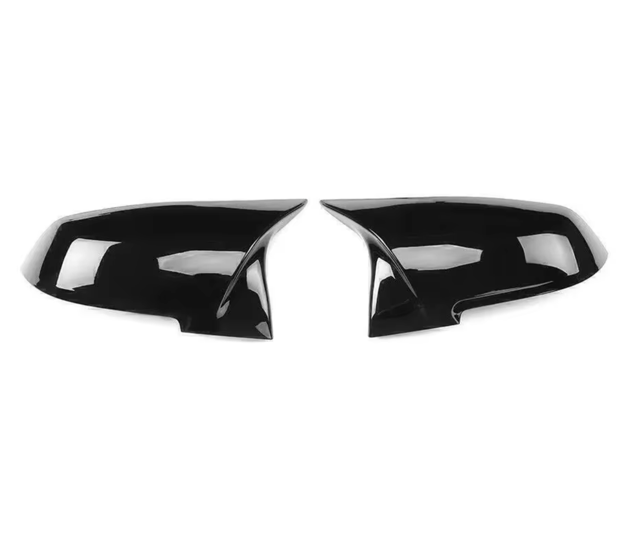 Capace oglinzi Batman style compatibil cu BMW seria 4 F32 F33 F36(2014-2021) negru lucios
