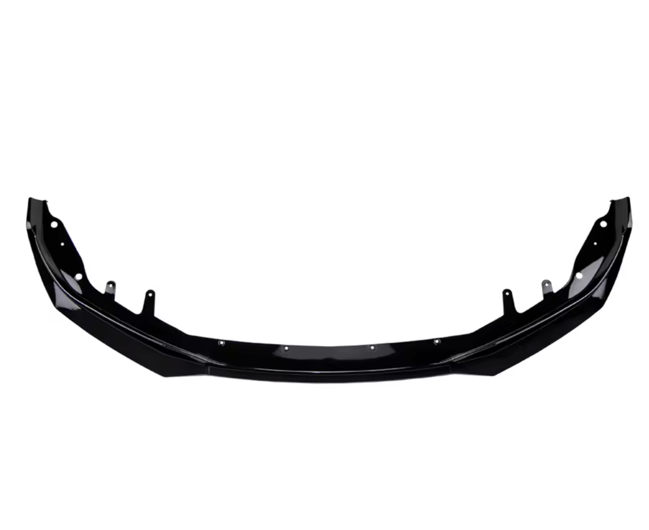 Lip prelungire bara fata compatibil cu BMW Seria 4 G22 G23 2021+ Negru Lucios
