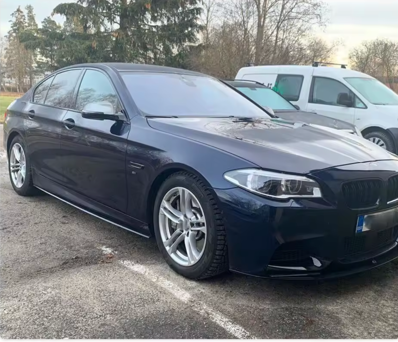 Prelungire praguri M-Tech BMW seria 5 F10 F11(2010-2017) negru lucios