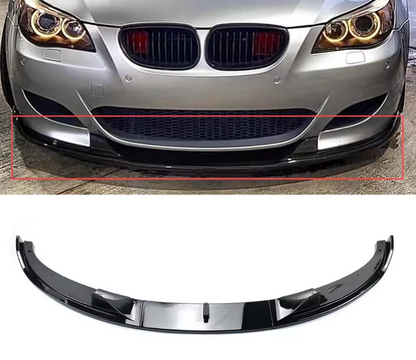Pachet M5 cu Lip prelungire bara fata si praguri laterale BMW seria 5 E60(2004-2010) negru lucios
