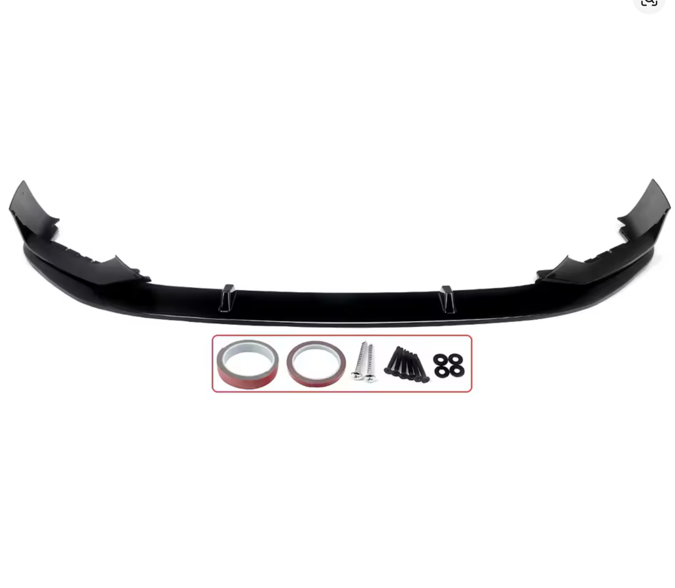 Lip prelungire bara fata compatibil cu BMW Seria 5 G30 G31(2017-2020) M-Performance Look Negru Lucios