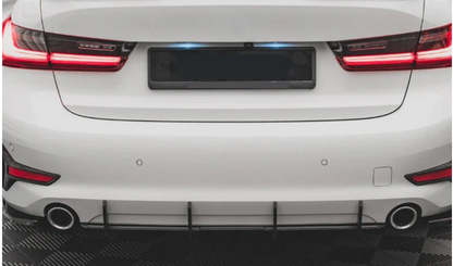 Ornamente bara spate compatibile cu BMW Seria 3 G20(2019-2023) negru lucios