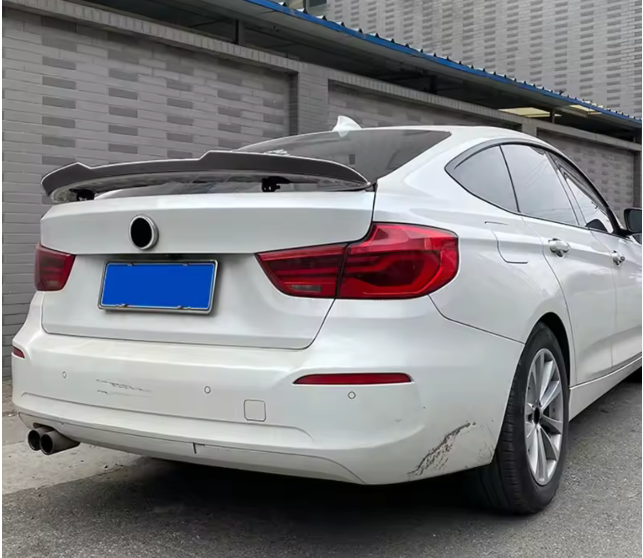 Eleron portbagaj compatibil cu Bmw seria 3 F34(2013-2019) M4 CSL style negru lucios