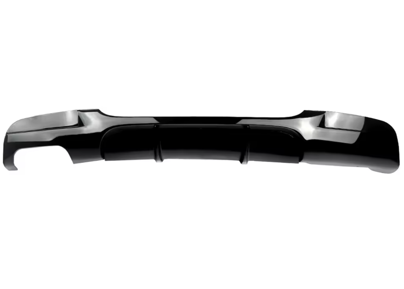 Difuzor bara spate model M-Perf style compatibil cu BMW seria 3 e90(2005-2012) negru lucios