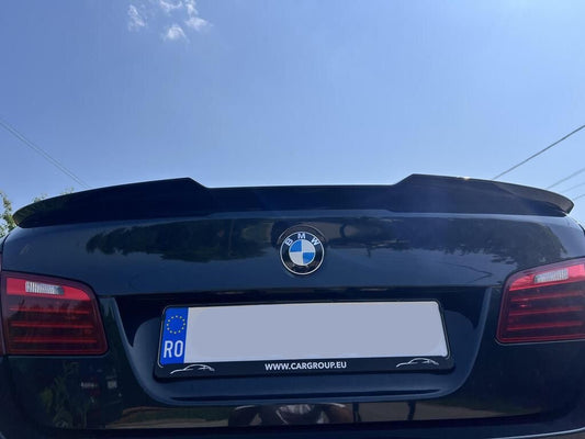 Eleron portbagaj compatibil cu BMW seria 5 F10 sedan(2010-2017) M4 CSL style negru lucios