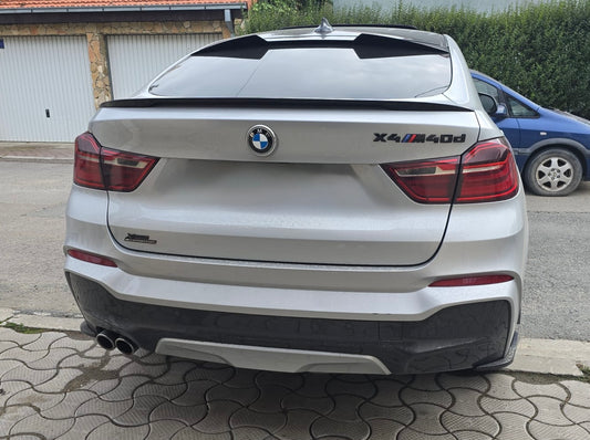 Eleron luneta model M4 compatibil cu BMW X4 F26(2014-2018) negru lucios