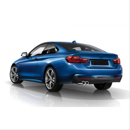 Kit Exterior compatibil cu BMW Seria 4 F32 M-Tech Design cu Praguri Laterale si Grile pentru proiectoare