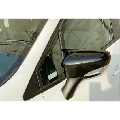 Capace oglinzi Batman compatibile cu Clio Mk4 2012-2019 negru lucios