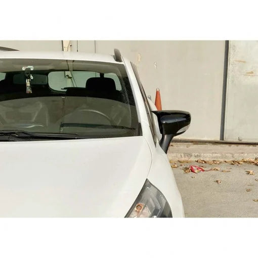 Capace oglinzi Batman compatibile cu Clio Mk4 2012-2019 negru lucios