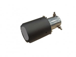 Ornament tips evacuare universal finisaj Carbon diametru iesire 85 mm