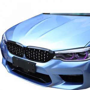 Grile centrale compatibile cu BMW seria 5 G30 G31 (2017-2020) negru lucios