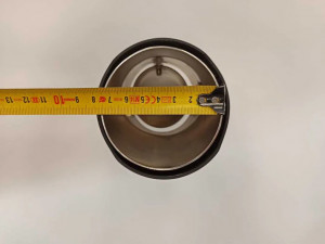 Ornament tips evacuare universal finisaj Carbon diametru iesire 85 mm