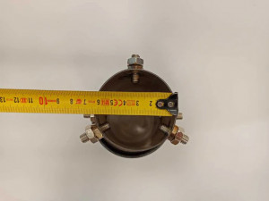 Ornament tips evacuare universal finisaj Carbon diametru iesire 85 mm