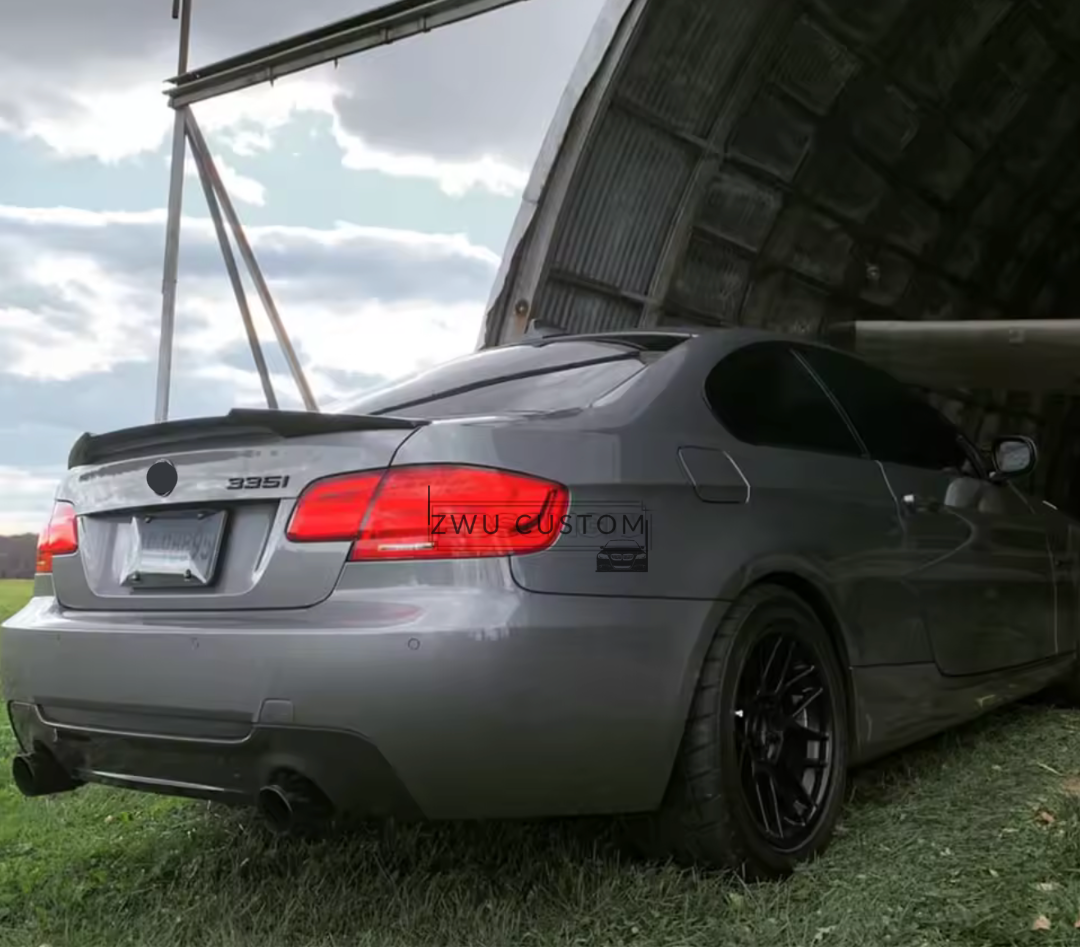 Eleron portbagaj compatibil cu BMW seria 3 E92 coupe(2005-2013) negru lucios M4 Design