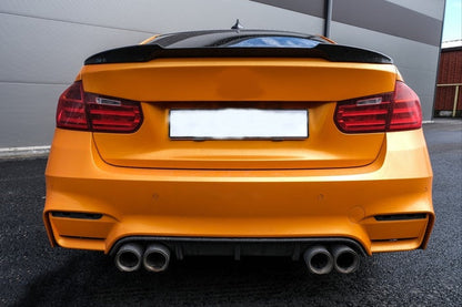 Eleron portbagaj compatibil cu Bmw seria 3 F30(2012-2018) M4 Look Design style negru lucios