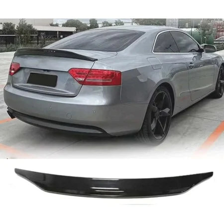 Eleron portbagaj PSM style compatibil cu Audi A5 B8 Coupe (2007-2016) negru lucios