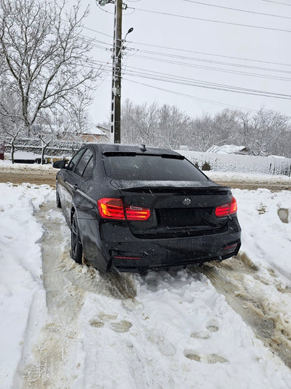 Eleron portbagaj M4 PSM style compatibil cu BMW seria 3 F30(2012-2018) negru lucios