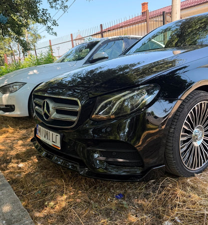 Lip prelungire bara fata compatibil cu MERCEDES Benz E-Class W213 2016-2021 AMG Design