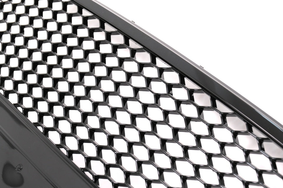 Grila centrala tip RS6 compatibila cu Audi A6 C7 NFL (2012-2015) negru lucios