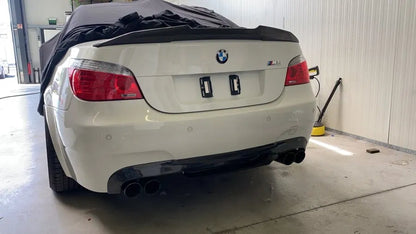 Eleron portbagaj M4 PSM compatibil cu BMW seria 5 E60 sedan(2003-2010) negru lucios