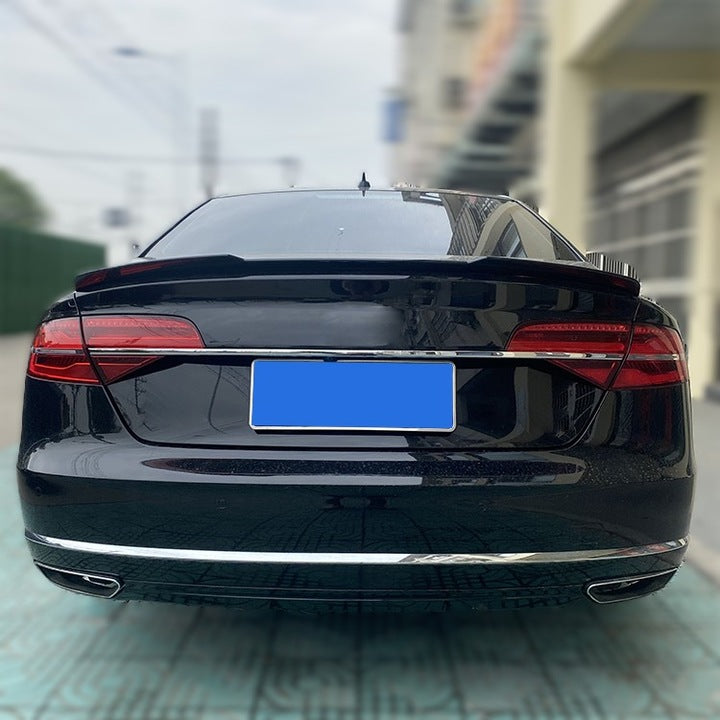 Eleron portbagaj M4 style compatibil cu Audi A8 D4 (2010-2017) negru lucios