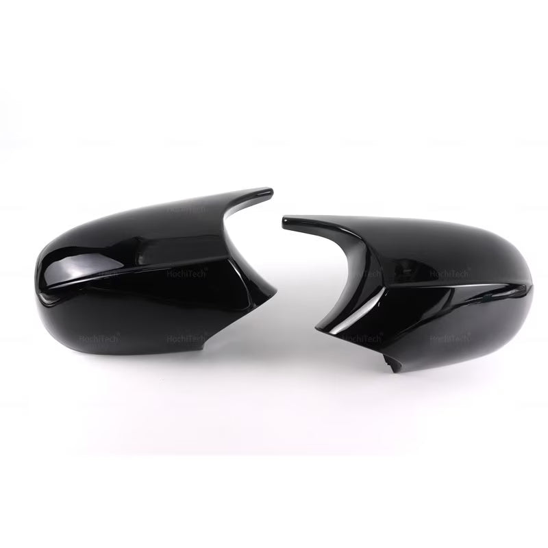 Capace oglinda Batman Style compatibil cu BMW seria 3 E90 E91(2009-2012) Facelift negru lucios cu CLIPSURI