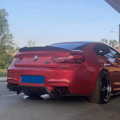 Eleron portbagaj compatibil cu BMW seria 6 F13 Coupe(2012-2018) M4 PSM Look negru lucios