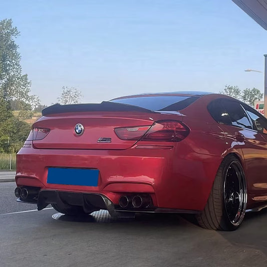Eleron portbagaj compatibil cu BMW seria 6 F13 Coupe(2012-2018) M4 PSM Look negru lucios