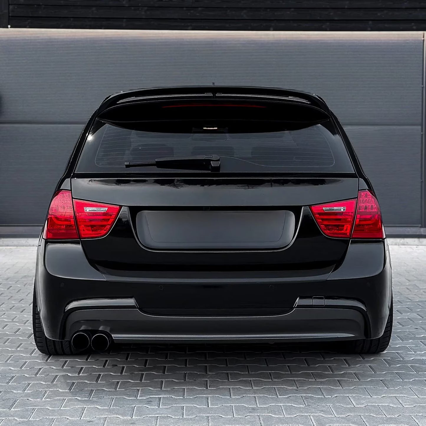 Eleron luneta compatibil cu BMW seria e91 combi(2005-2011) negru lucios