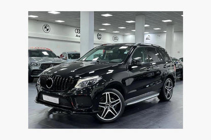 Grila Centrala compatibil cu MERCEDES Benz GLE Coupe C292 ML W166(2015-2018) GT-R Look Design Negru Lucios