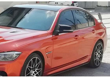Capace oglinzi Batman style compatibile cu BMW seria 3 F30 F31 F20 F22 F23 F34 E84 F87(2011-2019) negru lucios