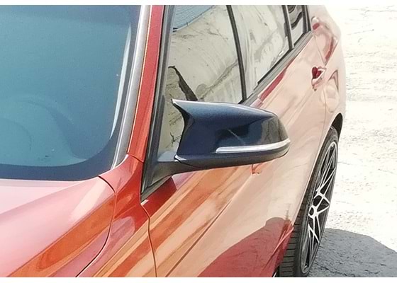 Capace oglinzi Batman style compatibile cu BMW seria 3 F30 F31 F20 F22 F23 F34 E84 F87(2011-2019) negru lucios