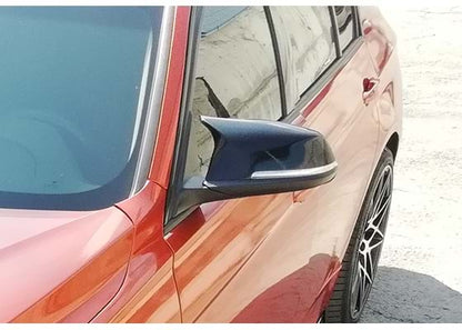 Capace oglinzi Batman style compatibile cu BMW seria 3 F30 F31 F20 F22 F23 F34 E84 F87(2011-2019) negru lucios