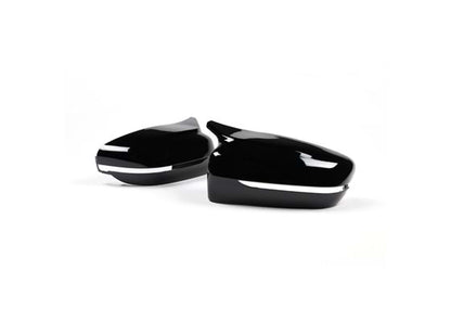 Capace oglinzi Batman Style compatibile cu BMW seria 5 G30 G31 G11 G12 G14 G15 G16 2017+ Negru lucios