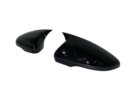 Capace oglinda Batman Style compatibile cu VW Golf 6 negru lucios